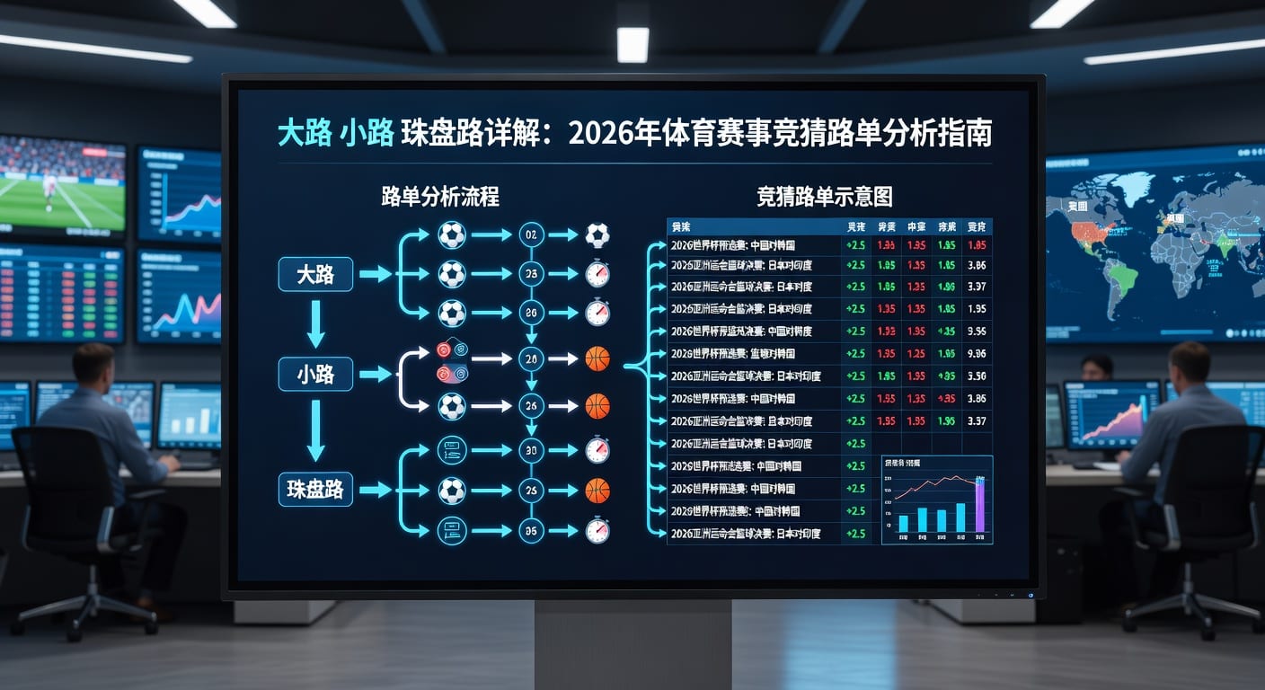 大路 小路 珠盘路：盘口路径与投注思路