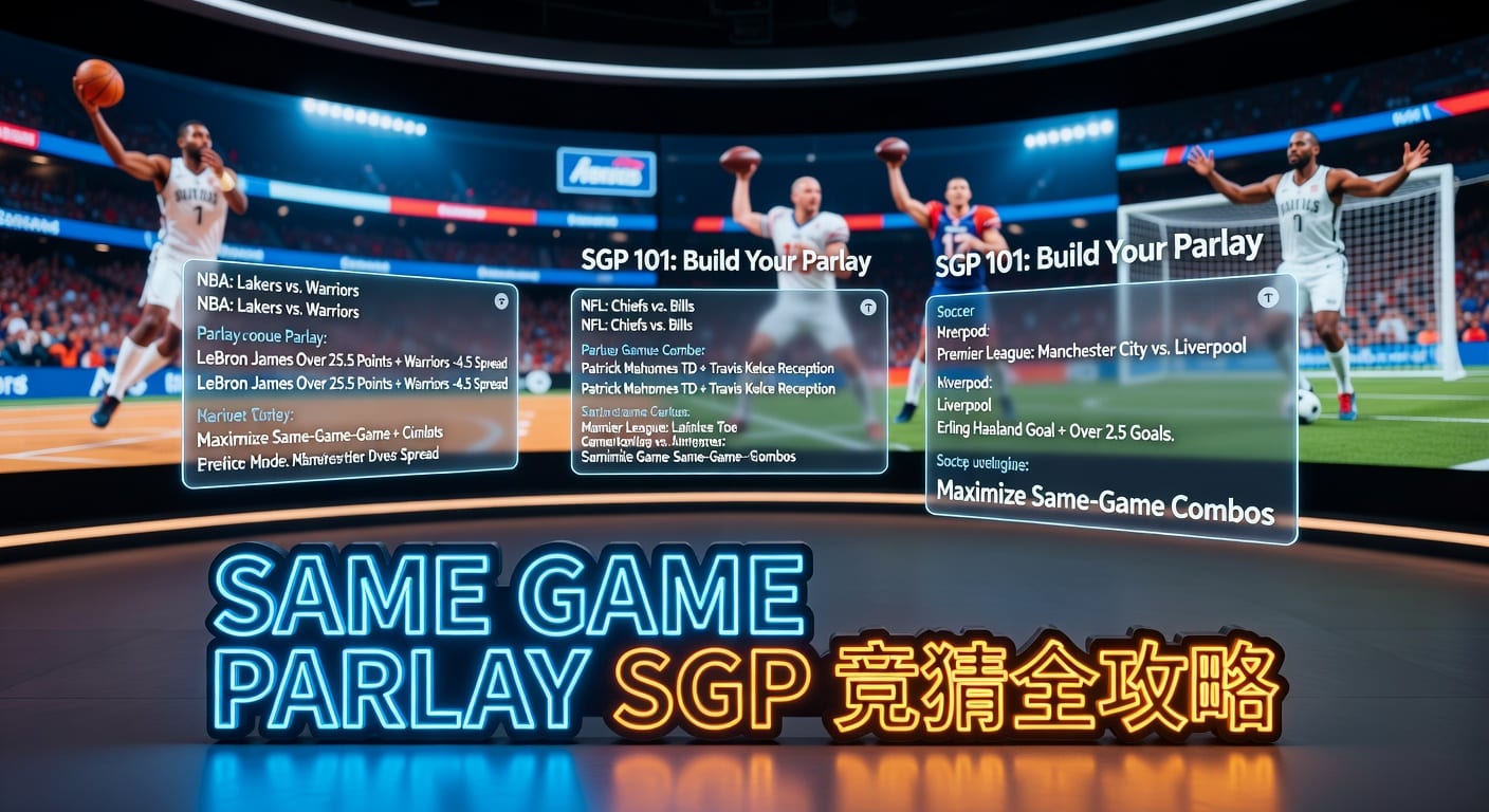 same game parlay SGP：玩法逻辑、判断方法与风险要点