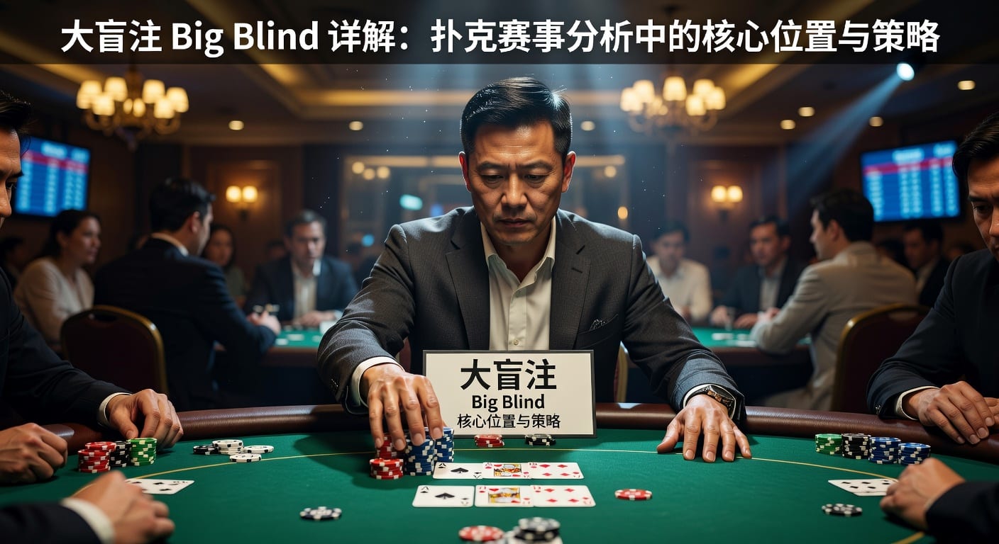 大盲注 big blind：位置、筹码与实战决策全解