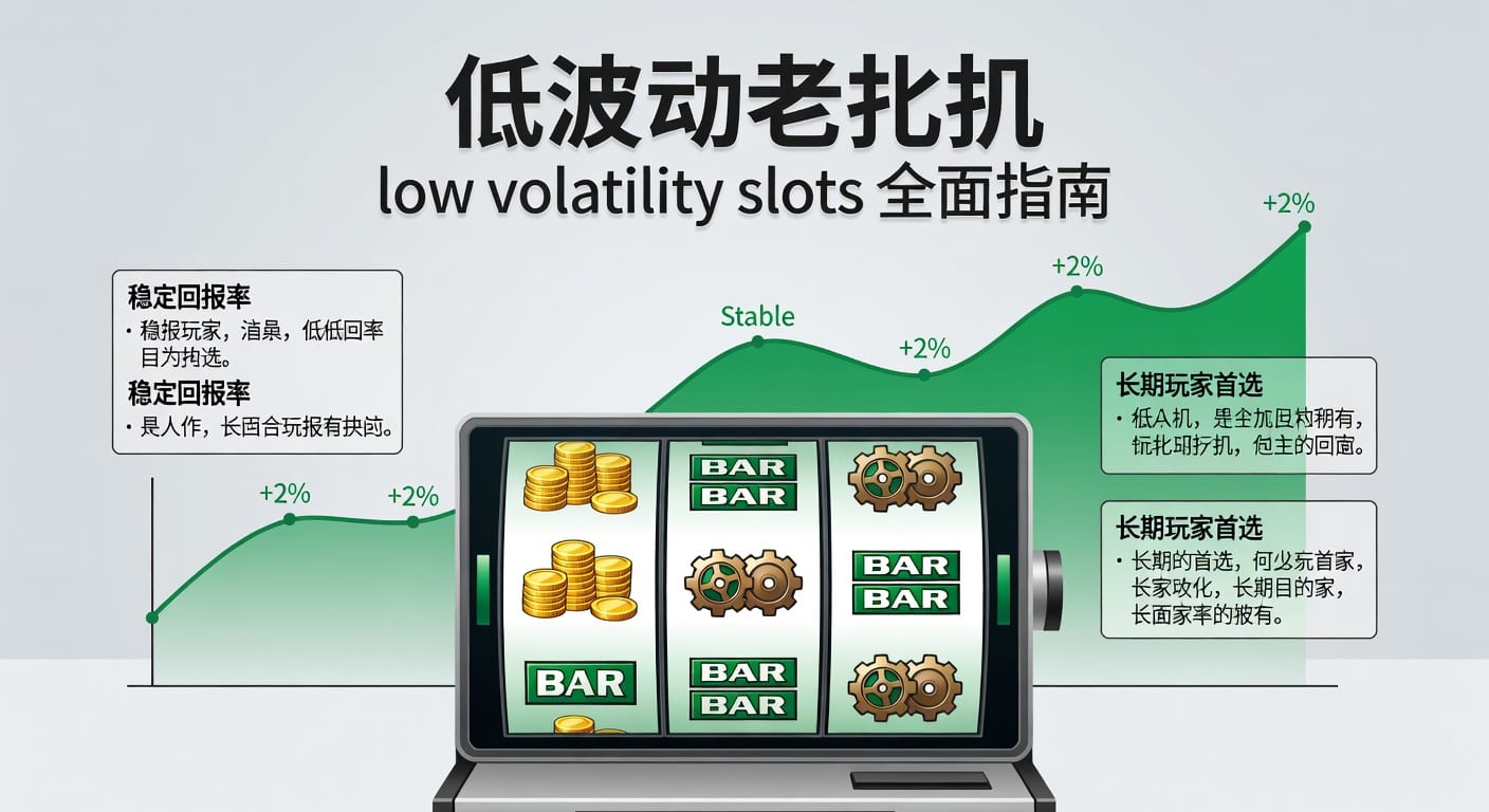 低波动老虎机 low volatility slots：稳健玩法与选台指南