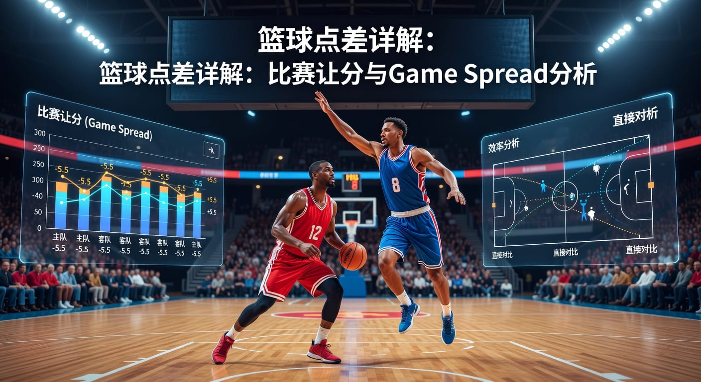 篮球点差 比赛让分 game spread 读盘实战指南