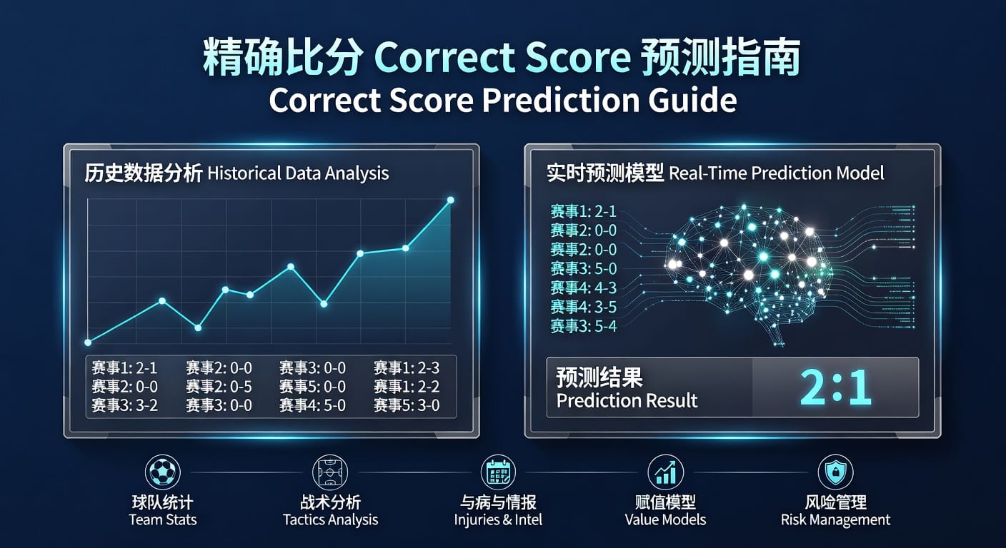 精确比分 correct score：赛前判断与比分区间拆解