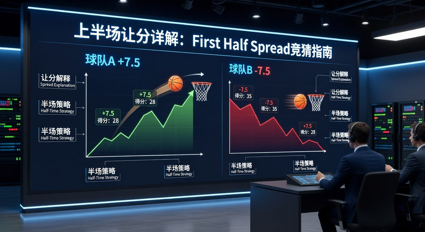 上半场让分 first half spread 实战解读：读盘与风控