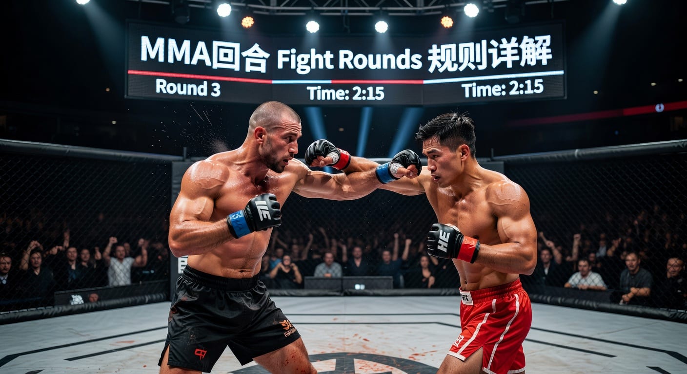 MMA回合 fight rounds规则与时长解析｜米乐体育官网